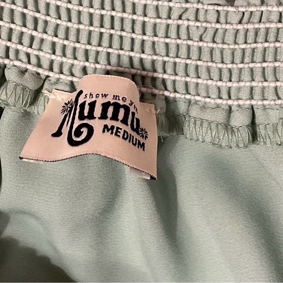 SHOW ME YOUR MUMU SIZE MEDIUM ON OR OFF SHOULDER FORMAL WORN ONCE - Picture 4 of 4